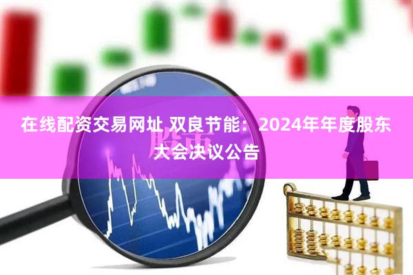 在线配资交易网址 双良节能：2024年年度股东大会决议公告